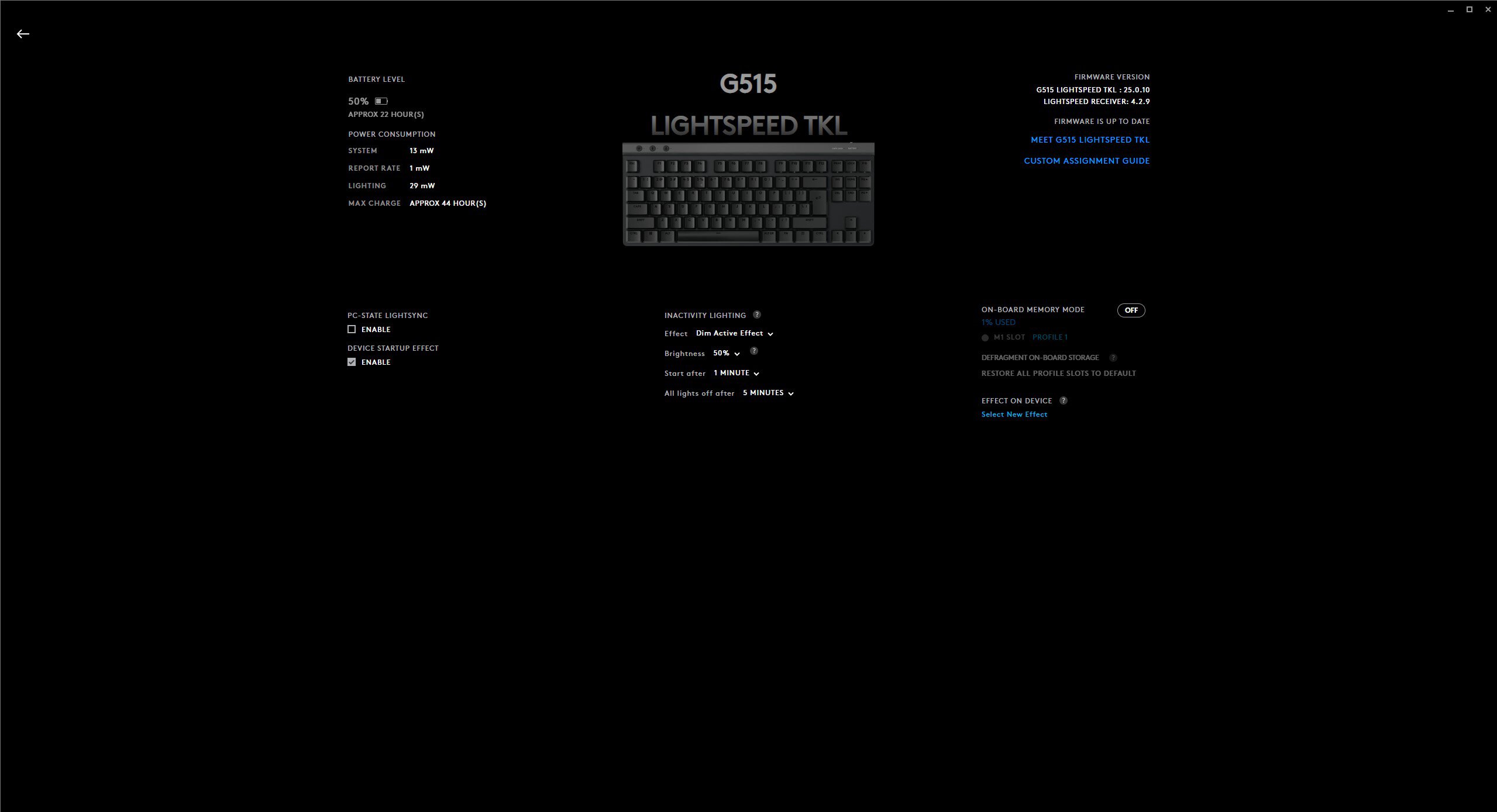 Огляд Logitech G515 Lightspeed TKL: функціональність