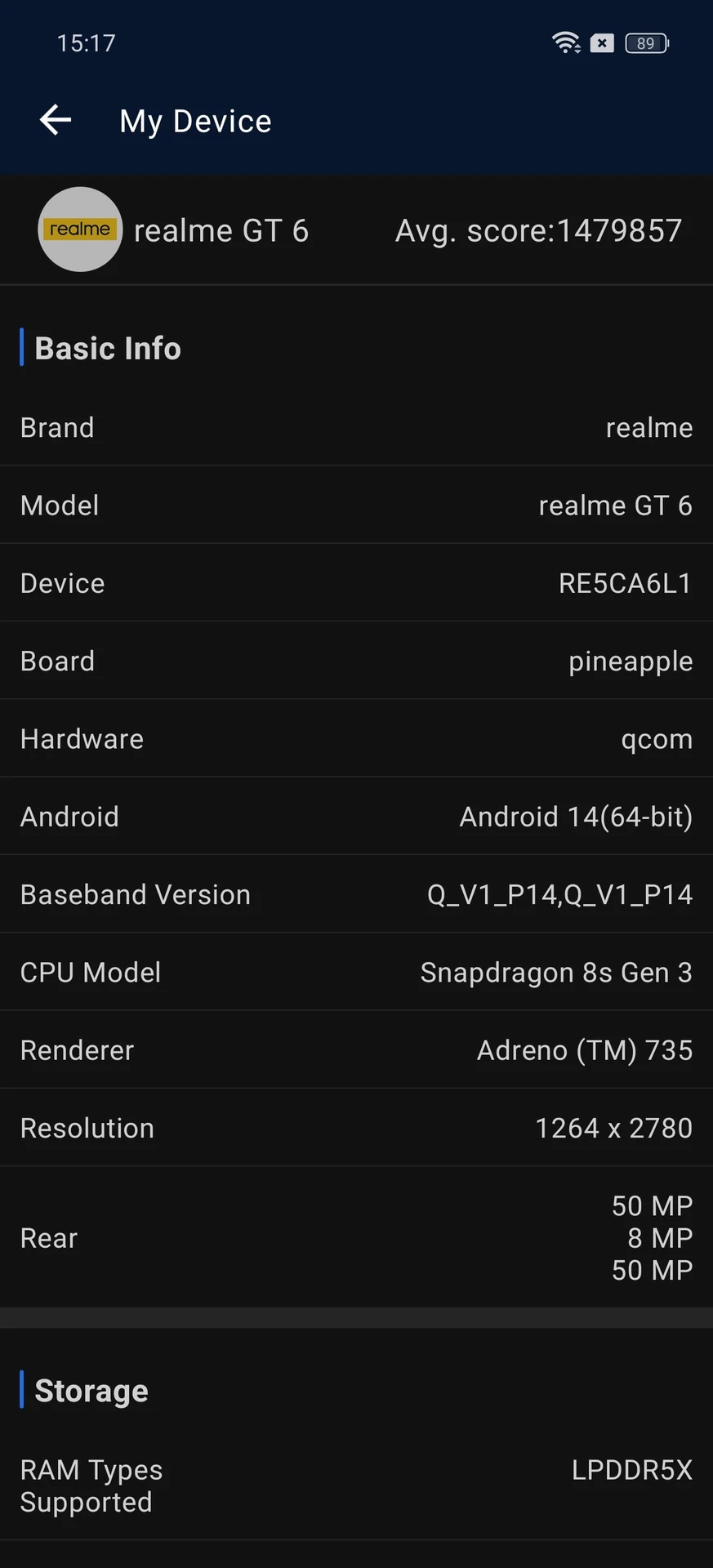 Огляд realme GT 6: продуктивність