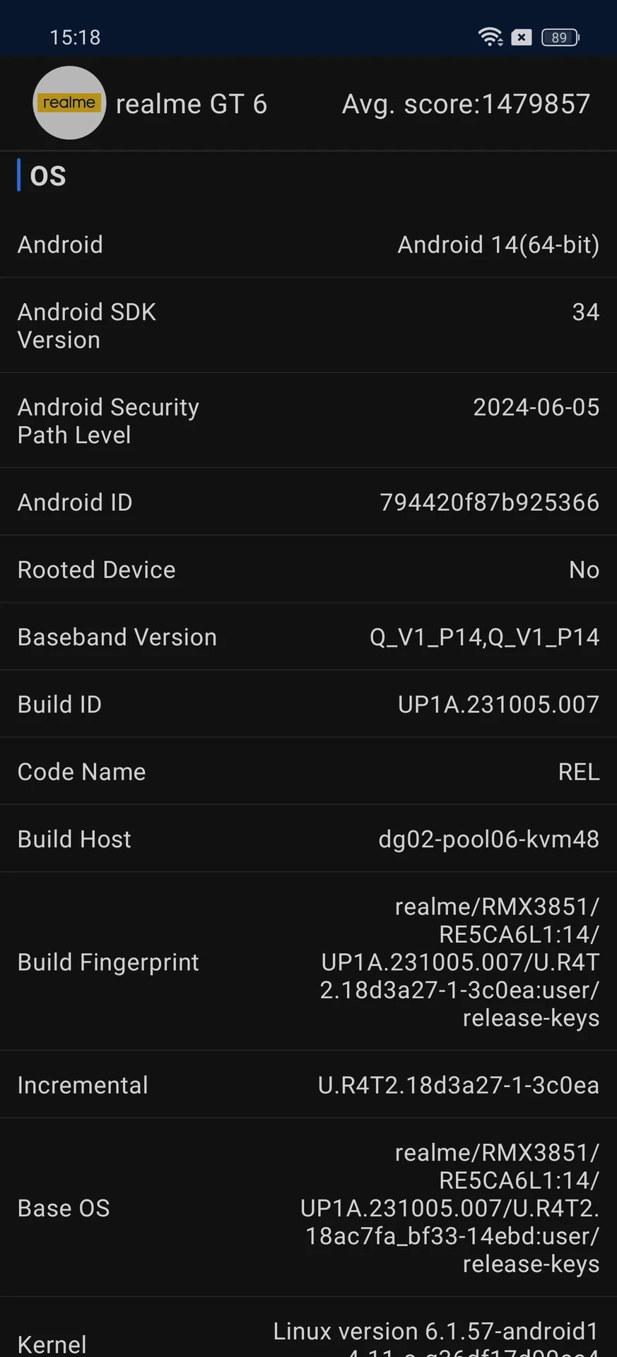 Огляд realme GT 6: продуктивність
