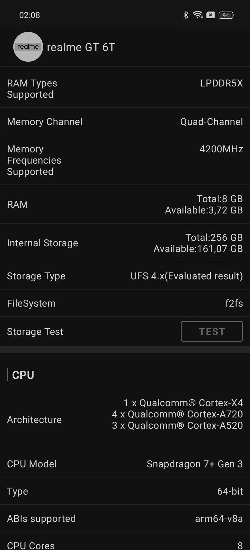Огляд realme GT 6T: продуктивність