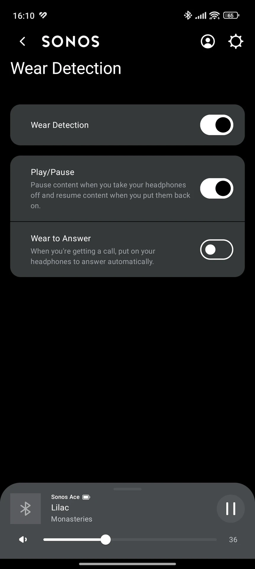 Огляд Sonos Ace: керування