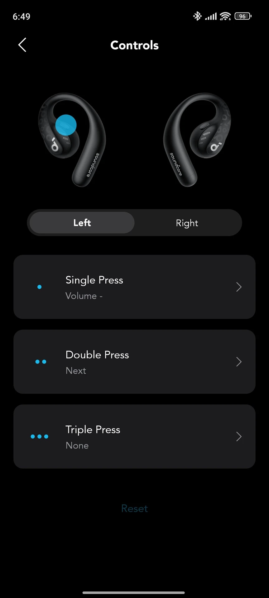 Огляд Anker soundcore AeroFit Pro та AeroFit: керування