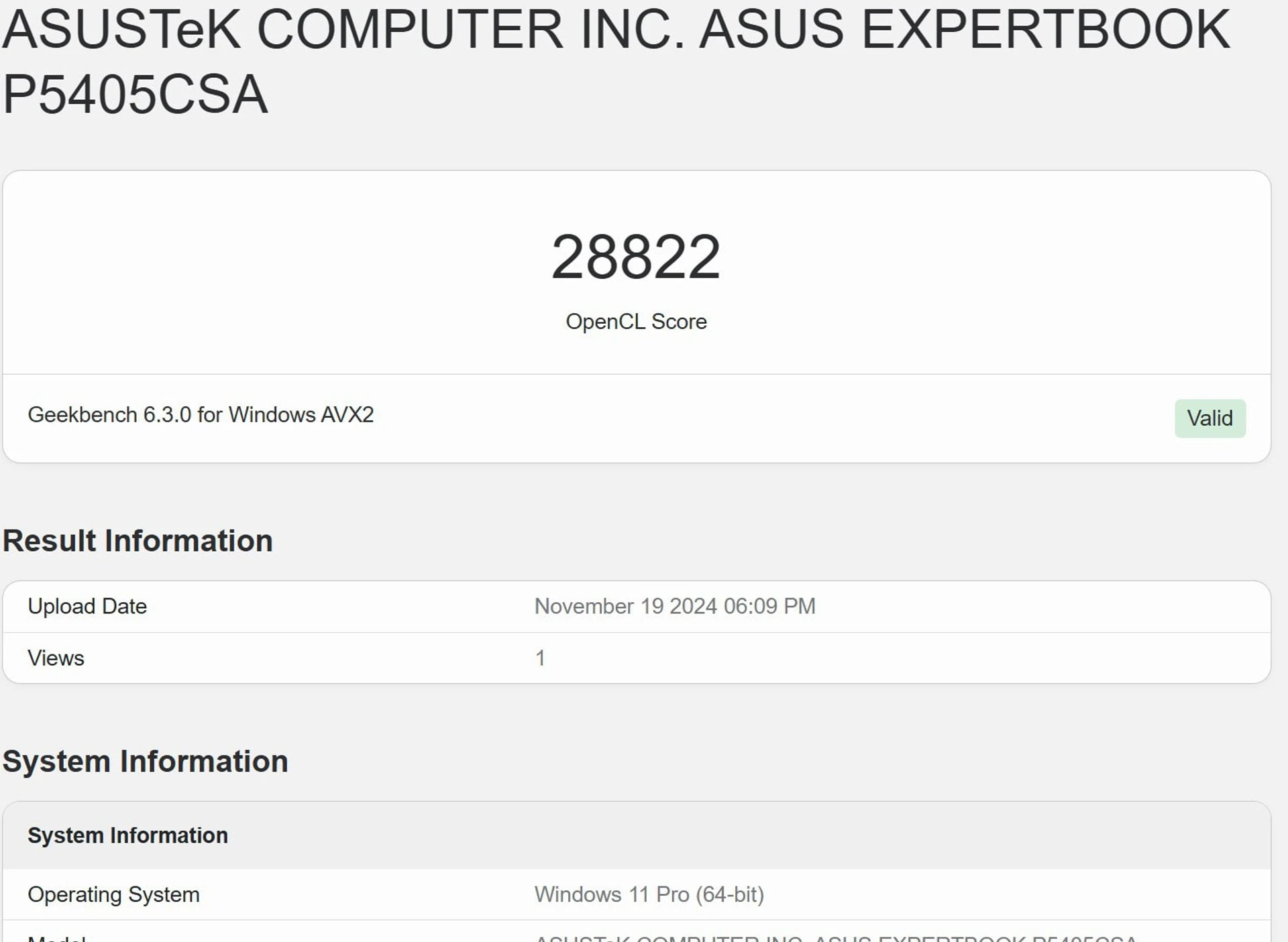 Огляд ASUS ExpertBook P5: платформа