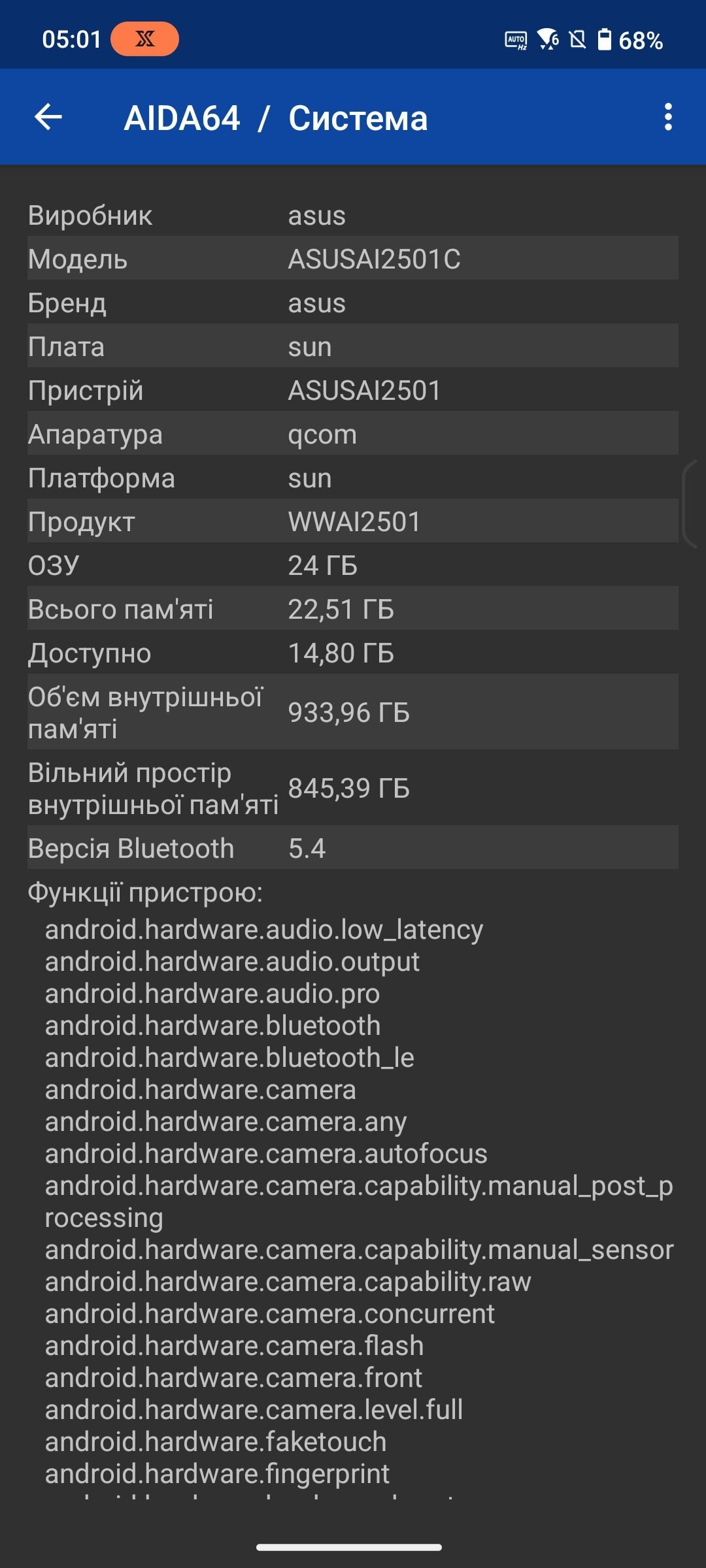 Огляд ASUS ROG Phone 9 Pro: продуктивність