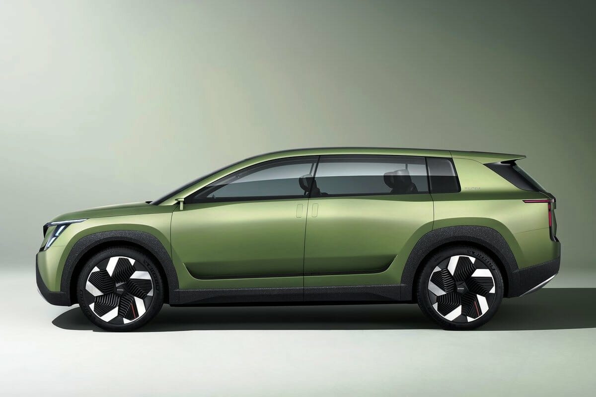 Skoda Vision 7S Concept side