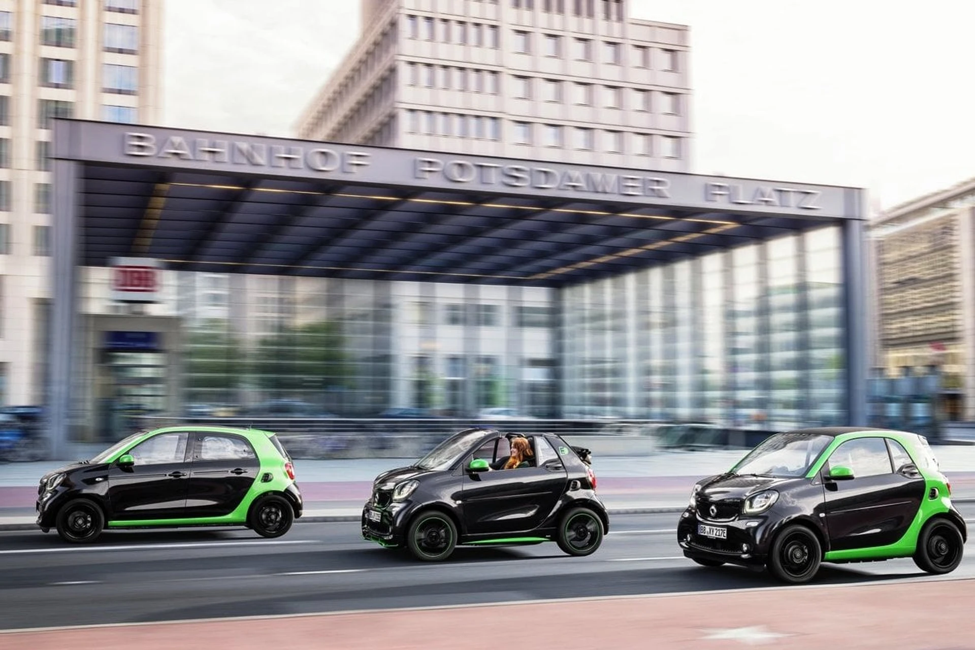 Smart forfour electric drive