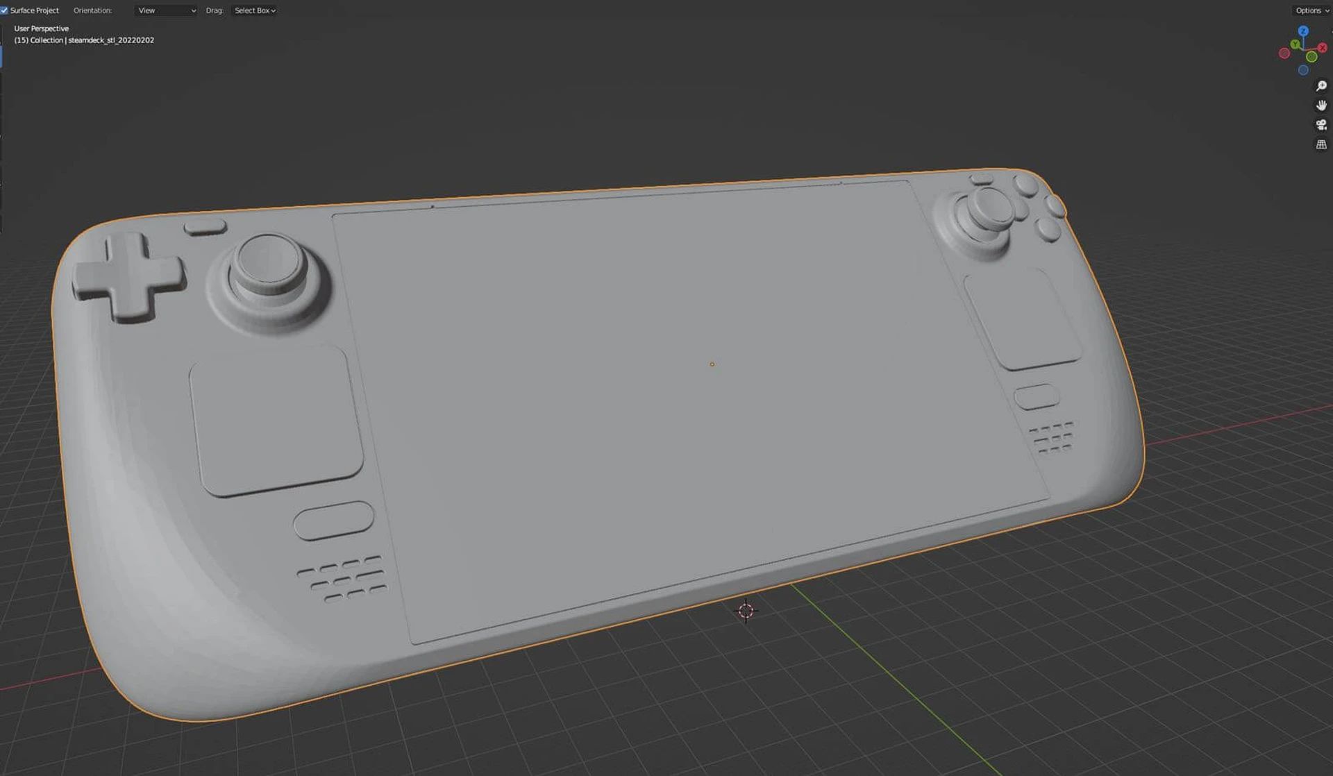 Steam Deck CAD