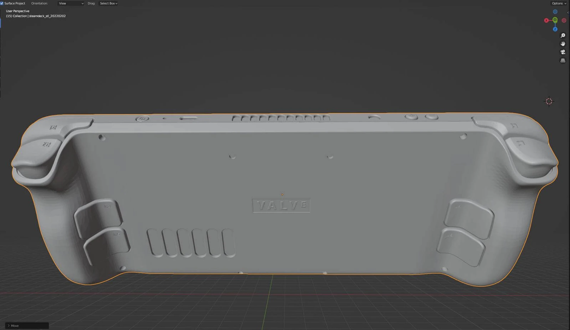 Steam Deck CAD