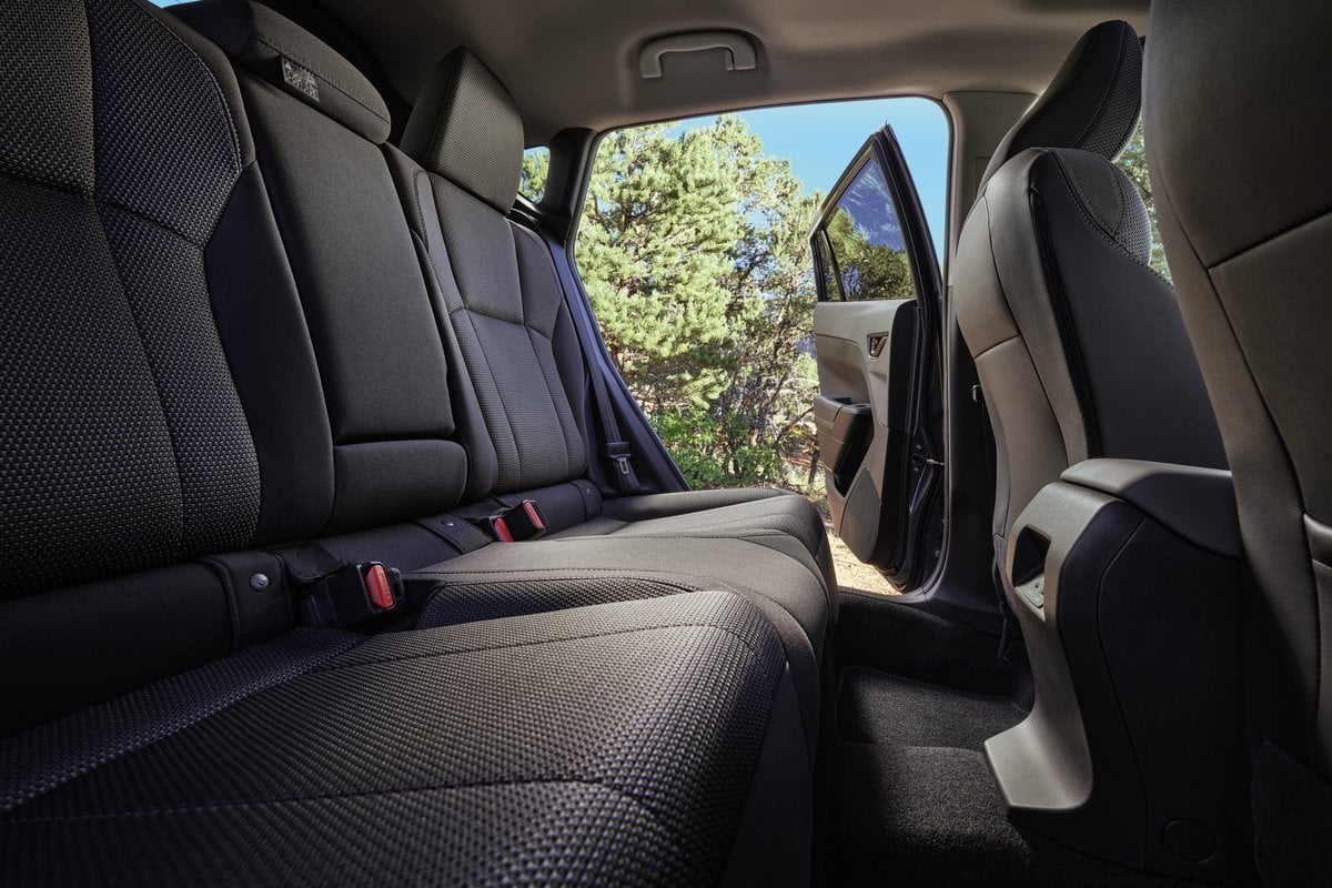 Subaru Crosstrek rear seats