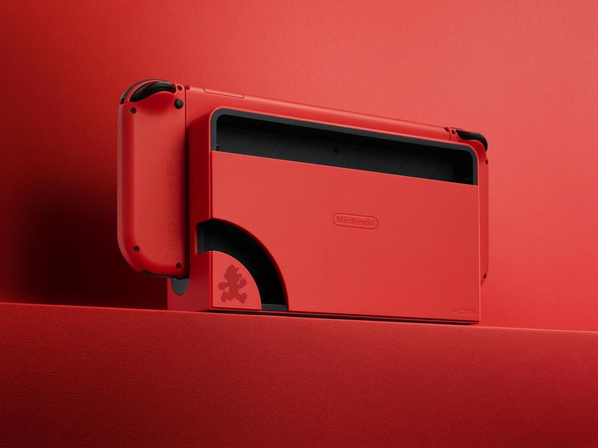 Switch OLED Mario Red Edition 2