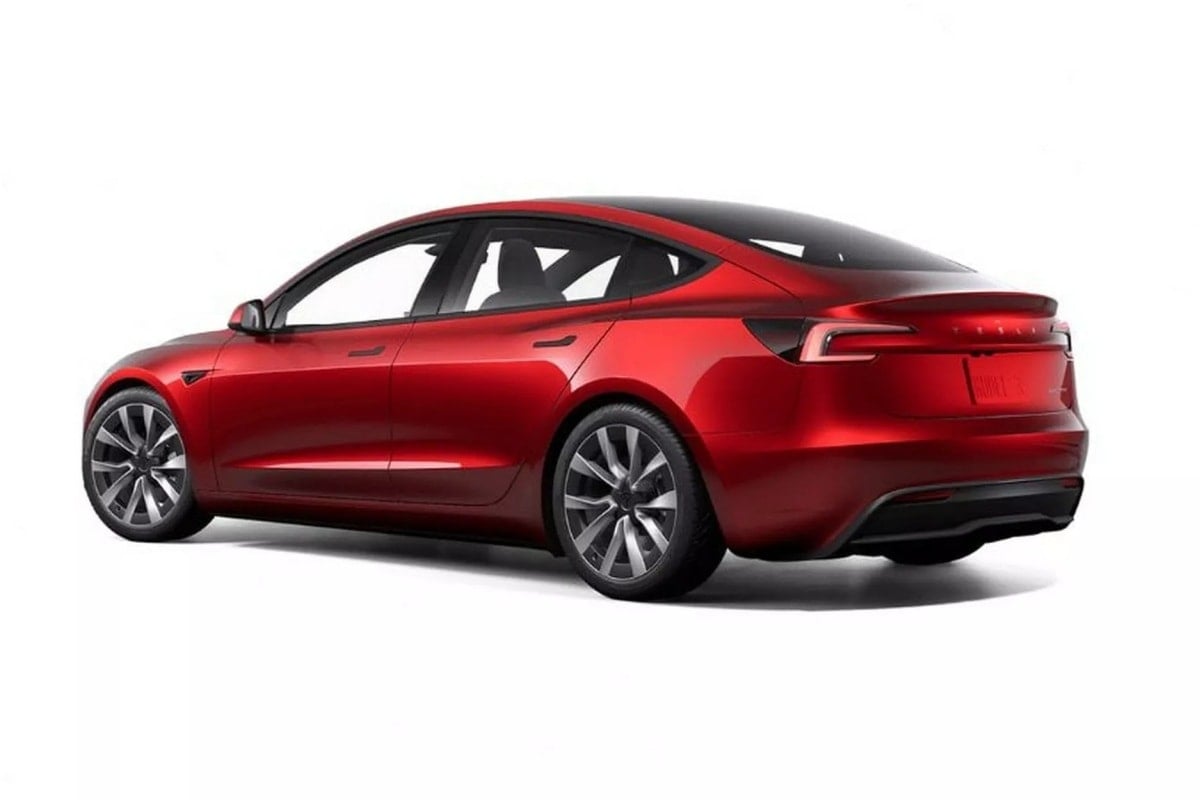 Tesla Model 3 rear