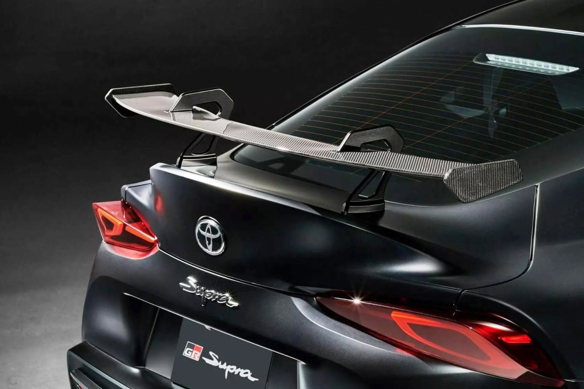 Toyota GR Supra A90 Final Edition rear wing