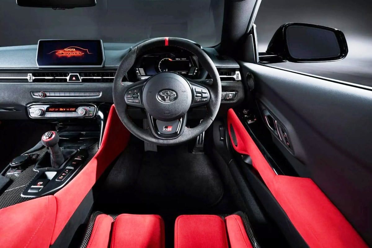 Toyota GR Supra A90 Final Edition inside