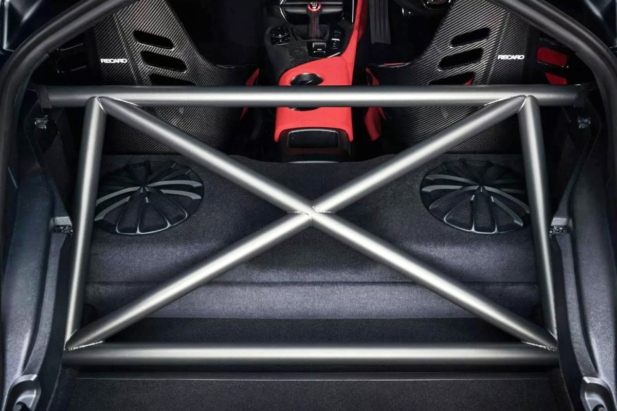 Toyota GR Supra A90 Final Edition inside frame