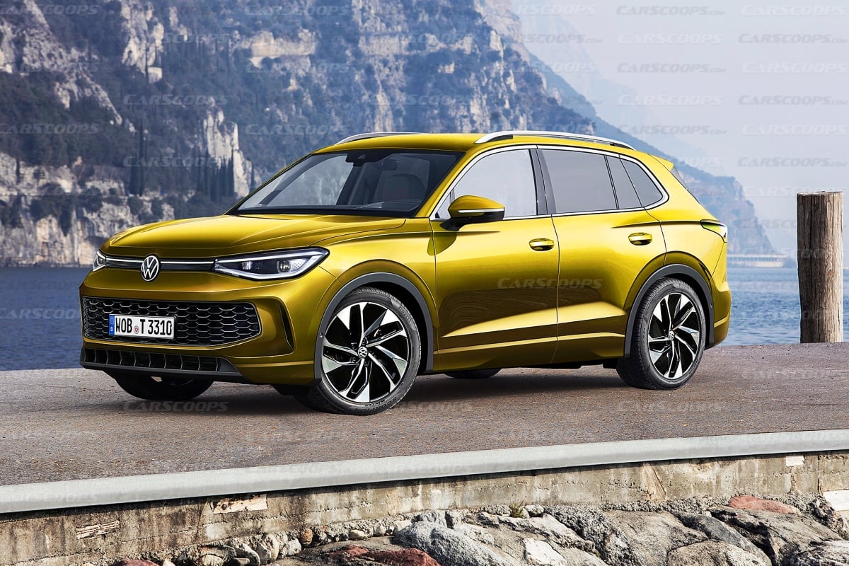 VW Tiguan Rendering 3