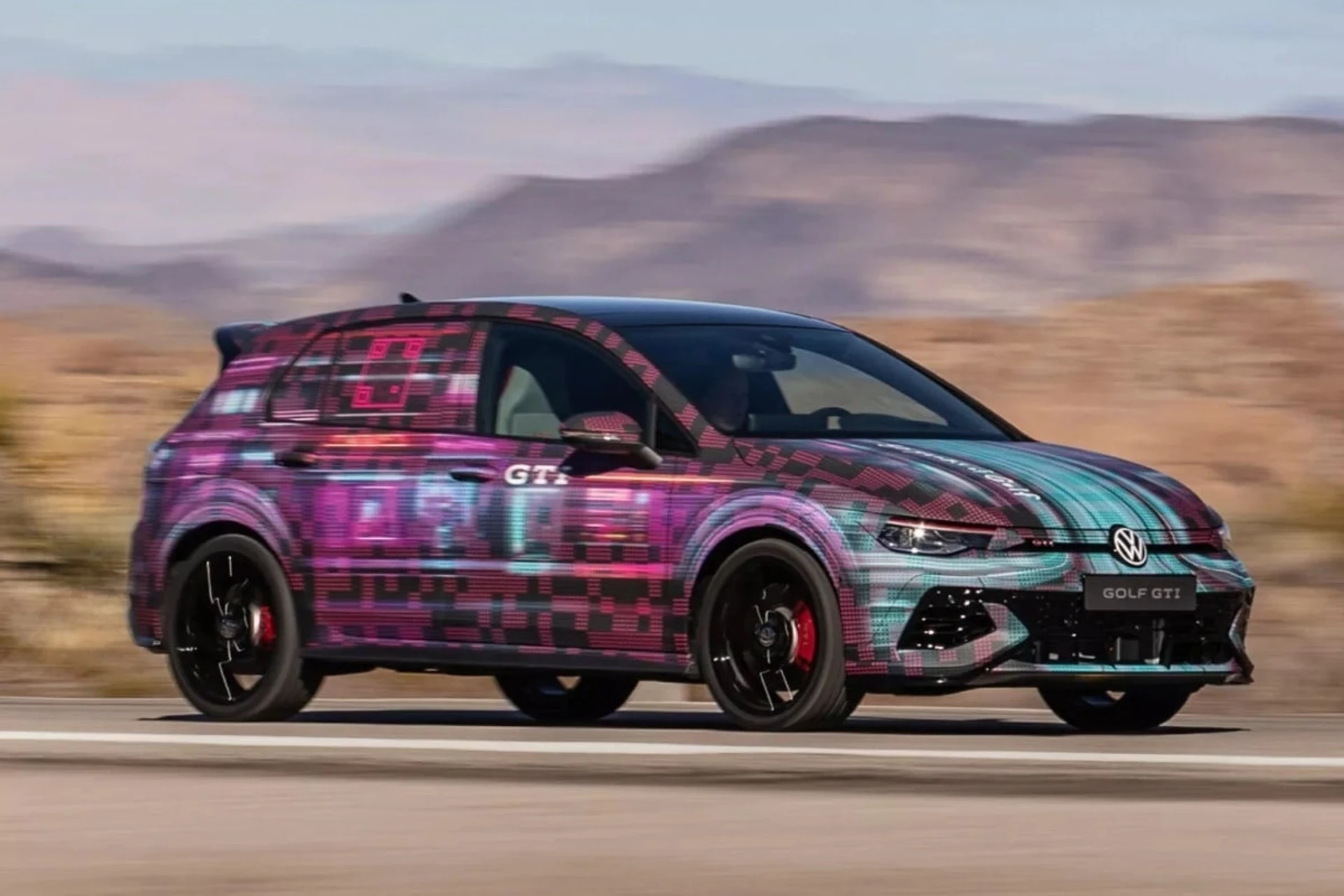 VW Golf GTI front