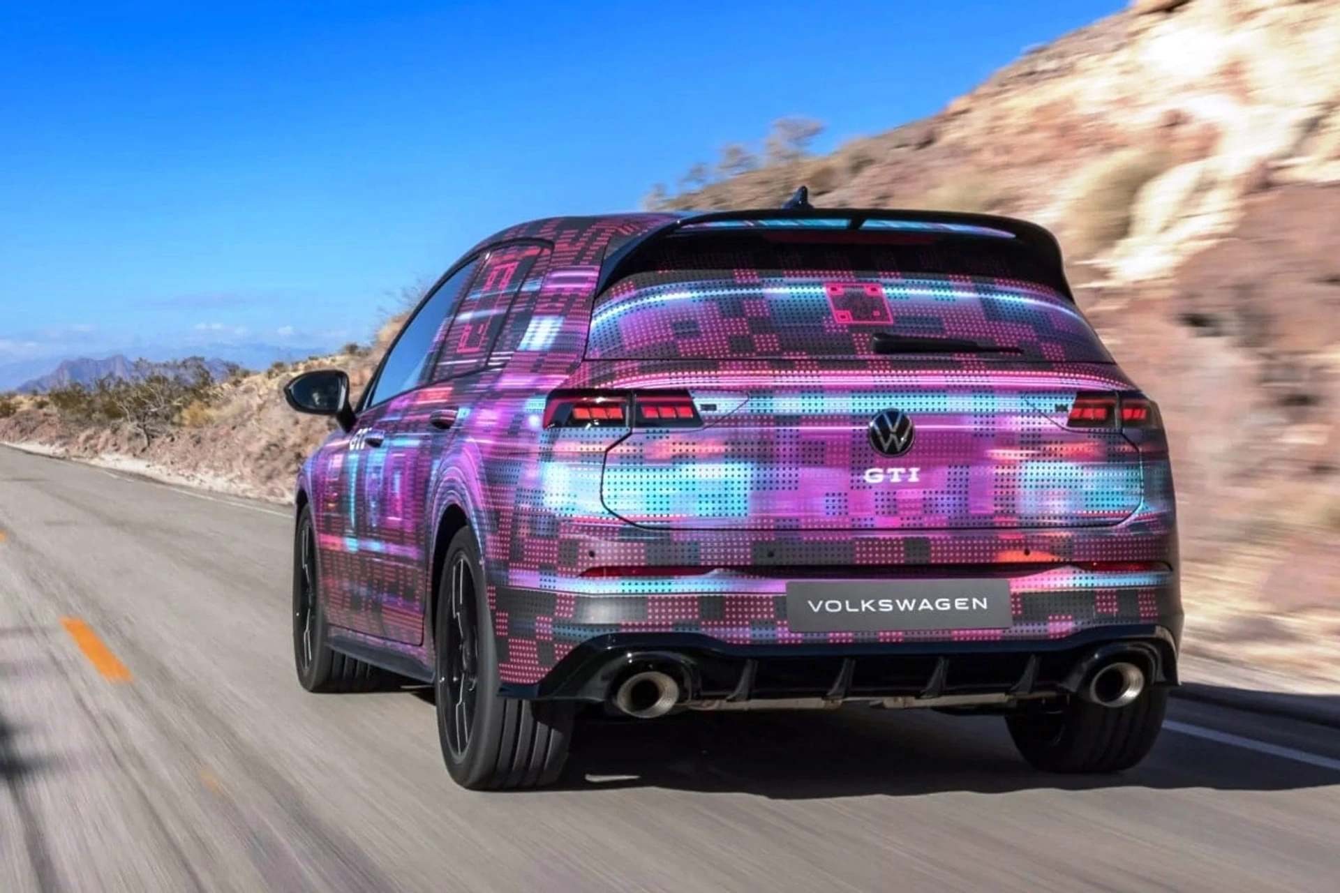 VW Golf GTI rear