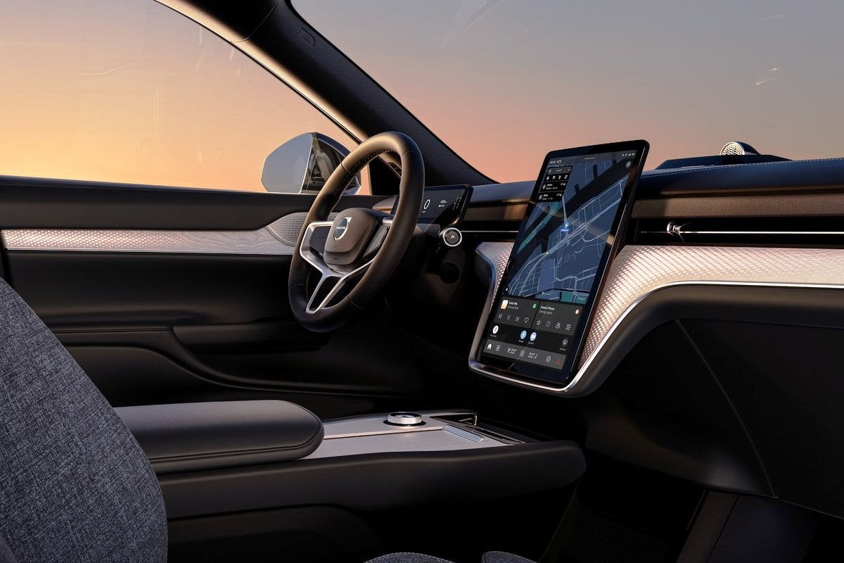 Volvo EX90 inside