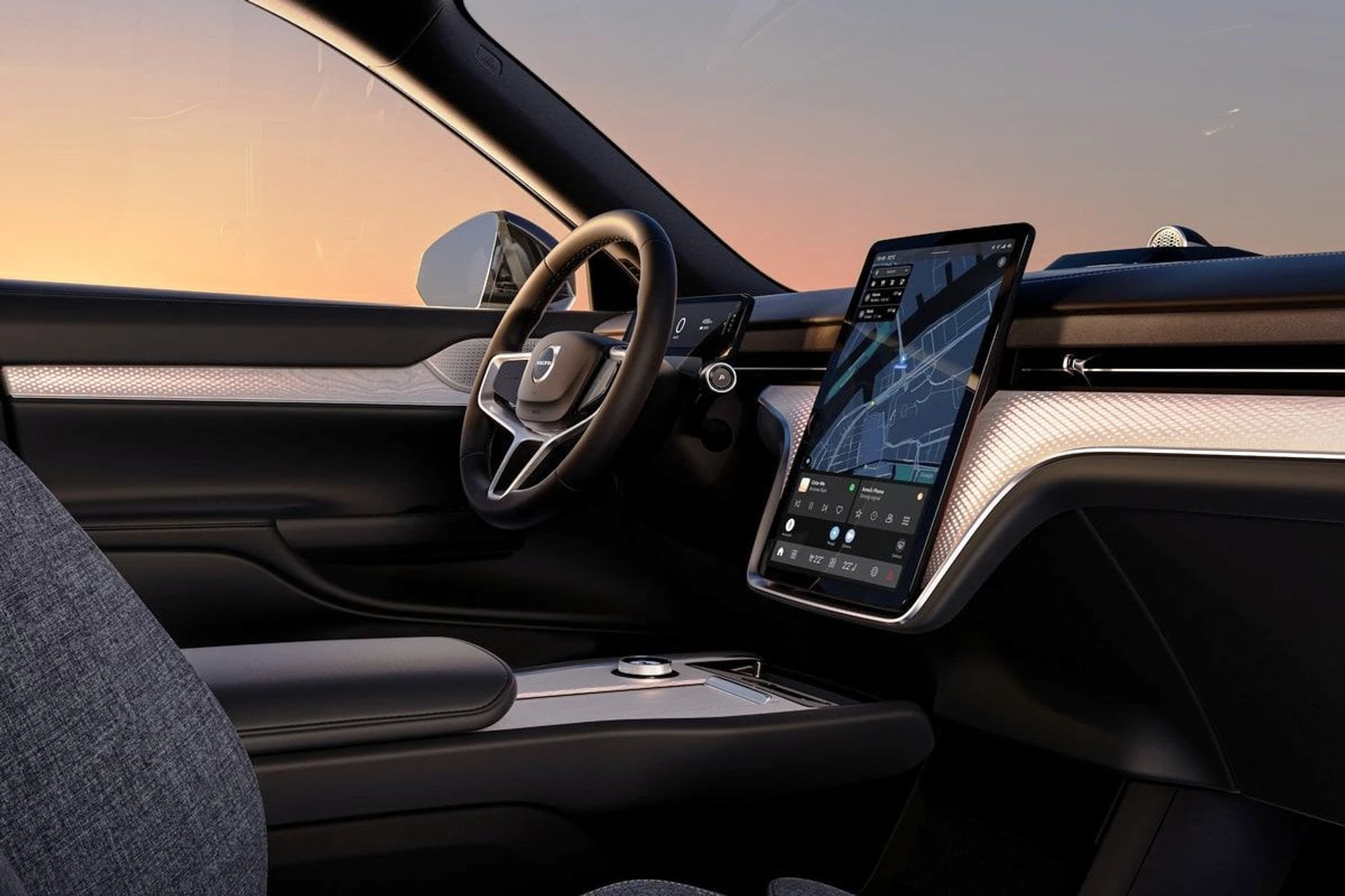 Volvo EX90 inside