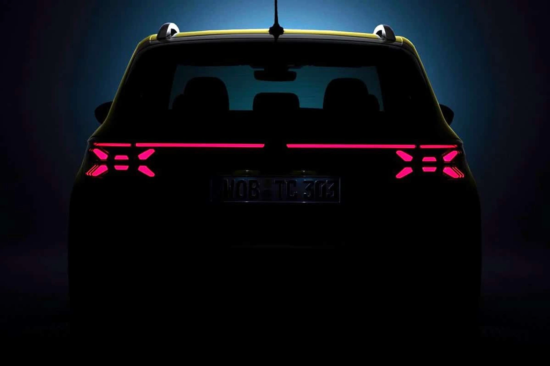 Volkswagen T-Cross rear light
