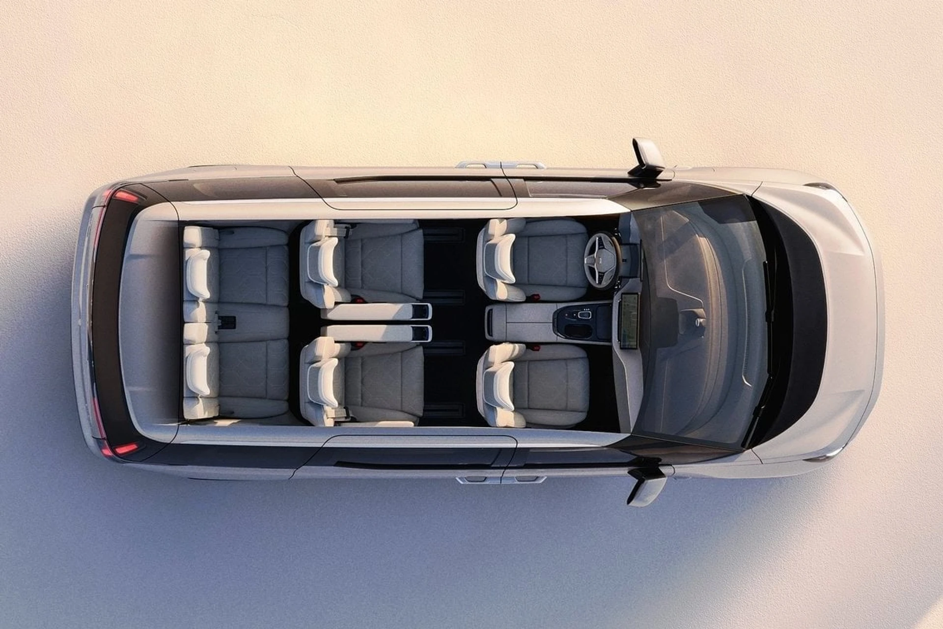 Volvo EM90 seats