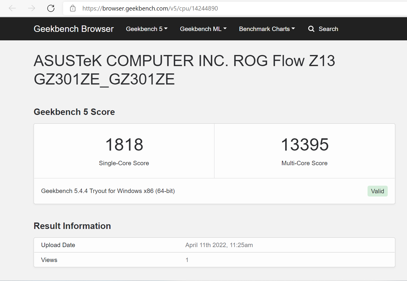 geekbench