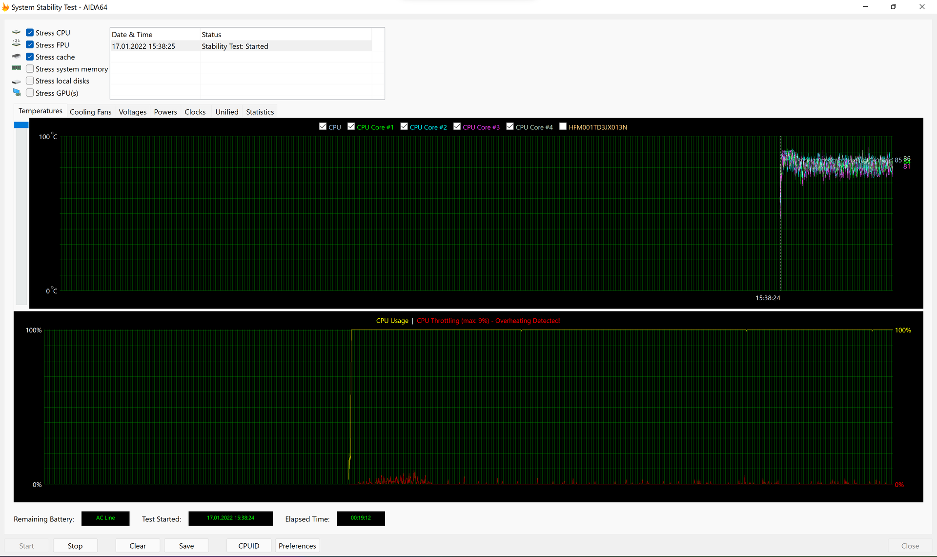 throttling_standard