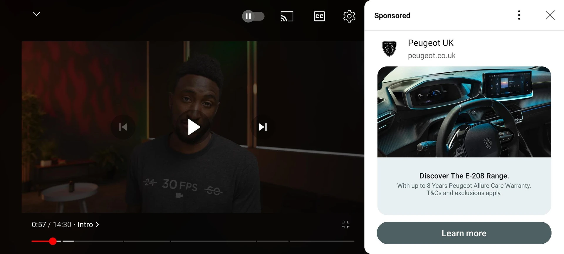youtube pause ads 1